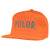 Poler Furry Font Snapback Hat Orange