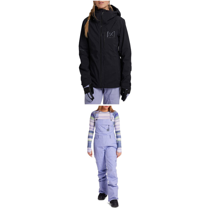 Burton AK 2L GORE-TEX Upshift Jacket + GORE-TEX Avalon Bib Pants - Women's 2022