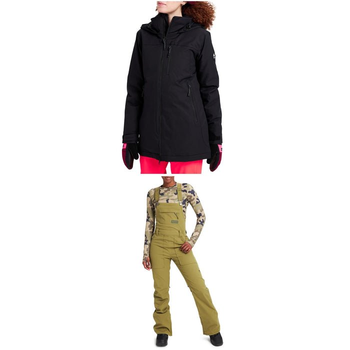 Burton Lelah Jacket + Avalon Bib Pants - Women's 2022