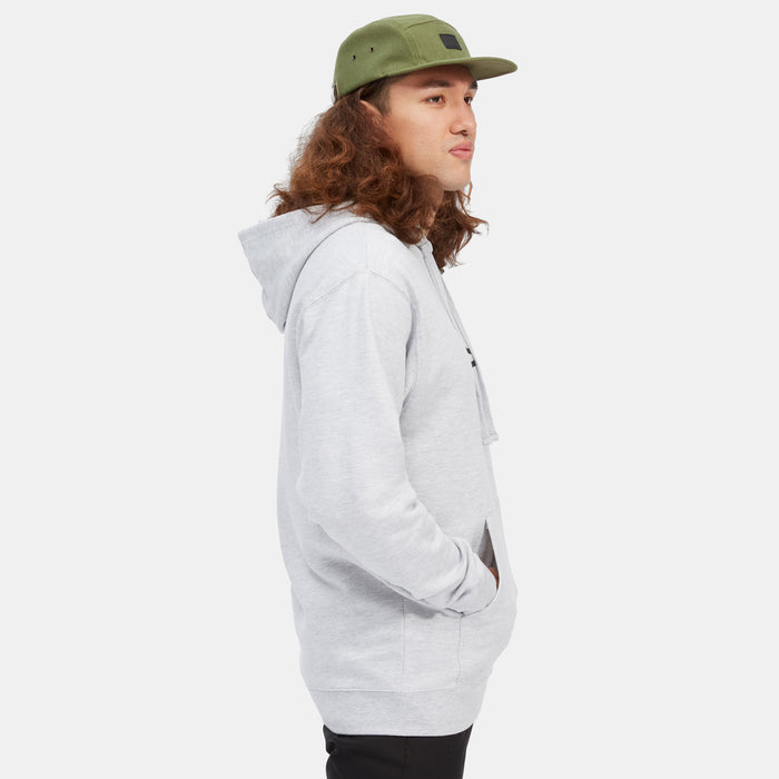 evo Crown Pullover Hoodie - Men's Heather Grey
