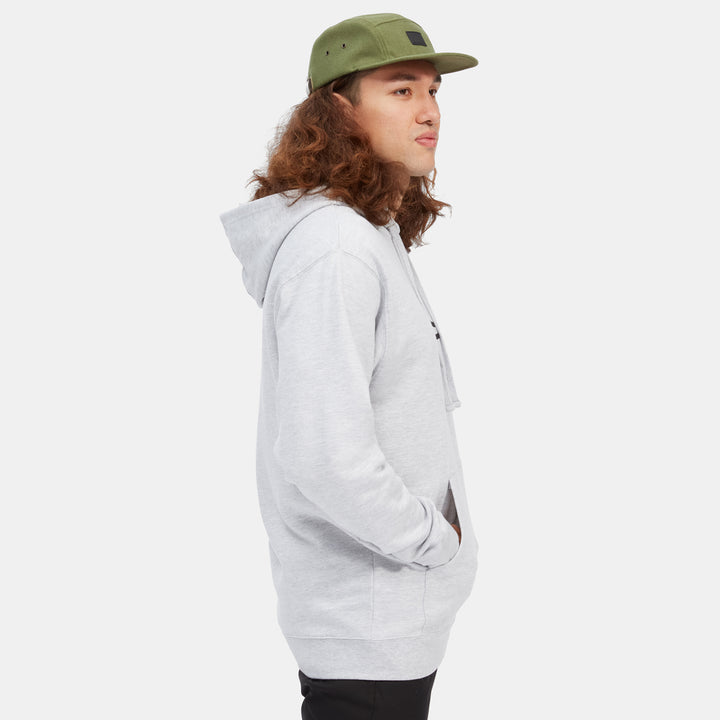 evo Crown Pullover Hoodie - Men's Heather Grey