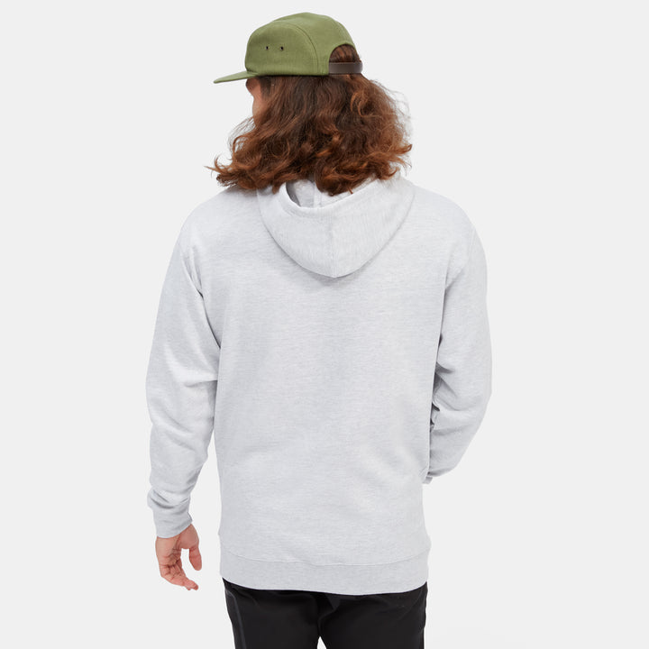 evo Crown Pullover Hoodie - Men's Heather Grey