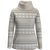 Smartwool Hudson Trail Fleece Pullover - Women's Ash Fairisle