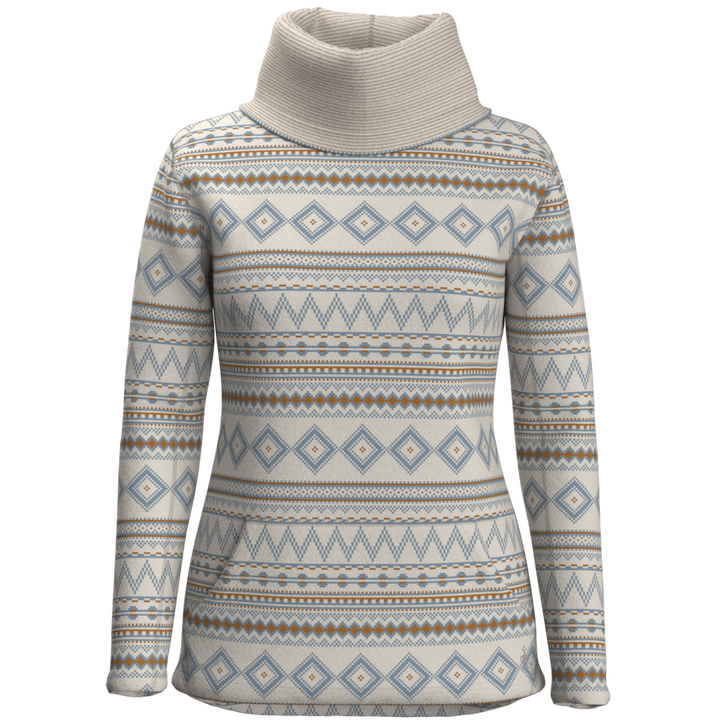 Smartwool Hudson Trail Fleece Pullover - Women's Ash Fairisle