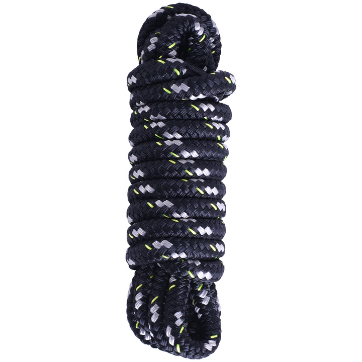 Mission 3/8" x 15' Dock Line Black