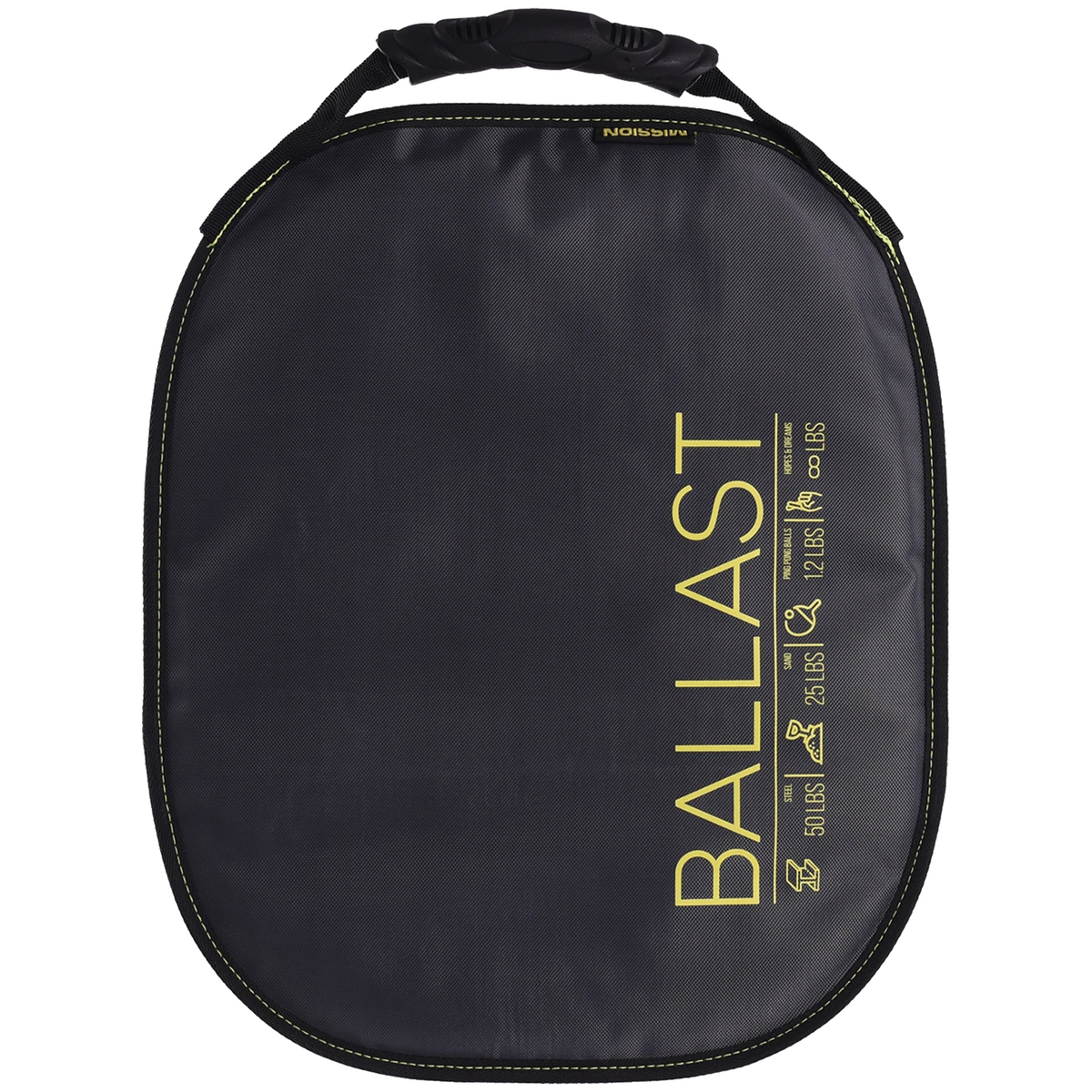 Mission 50lbs Unfilled Atlas Ballast Sac Black