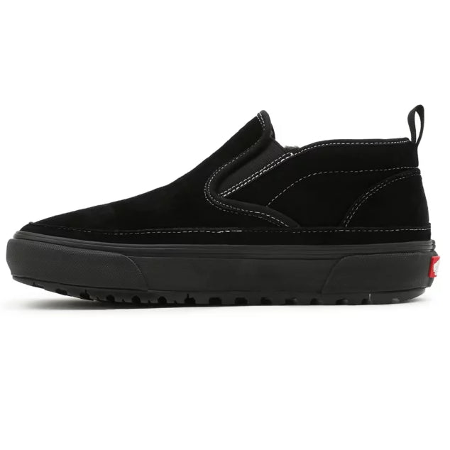 Vans Mid Slip MTE-1 Shoes - Unisex Black/Black/Suede