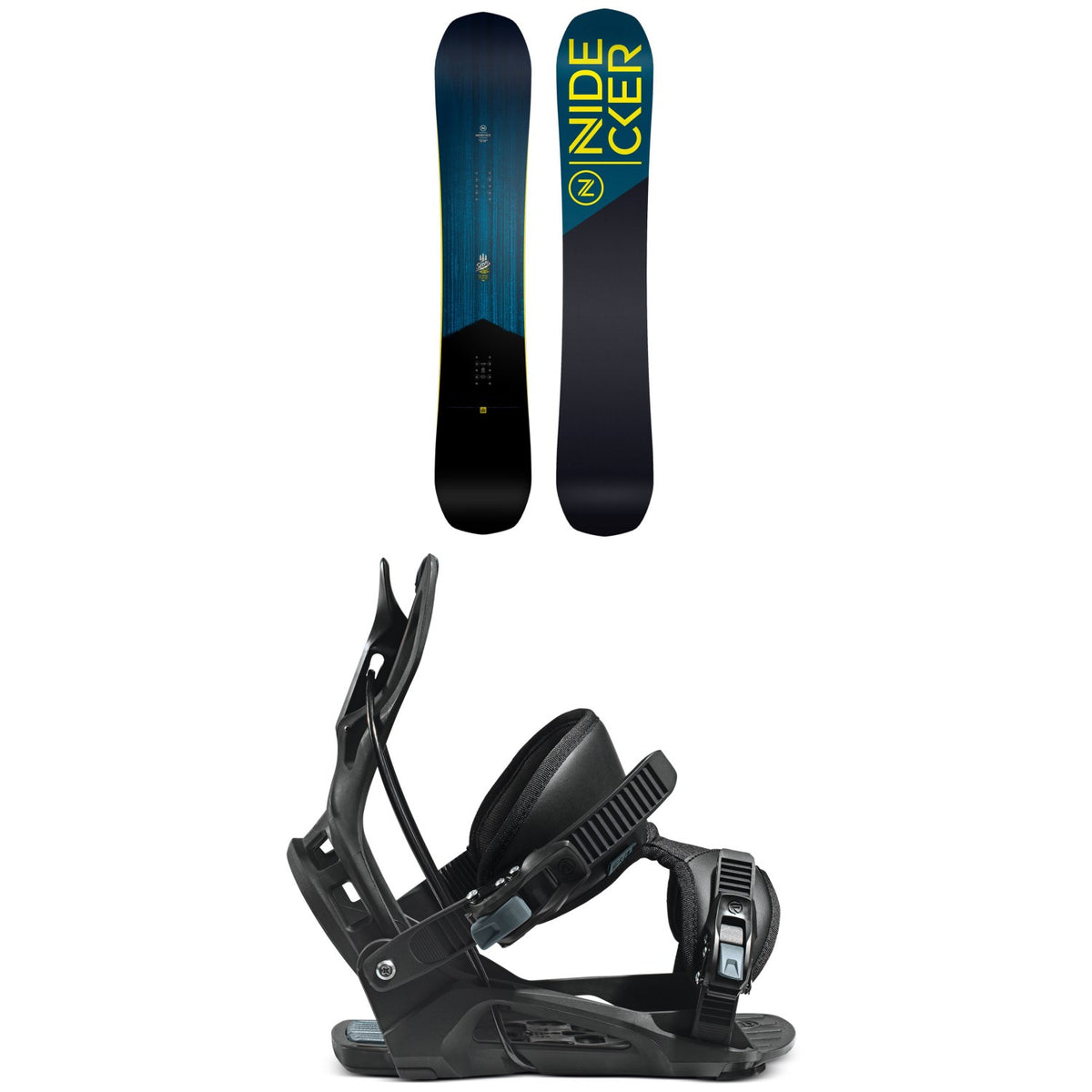 Nidecker Score Snowboard + Flow Nexus Snowboard Bindings 2022