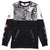 Volcom USST Let It Storm Crew Fleece - Men's Black White