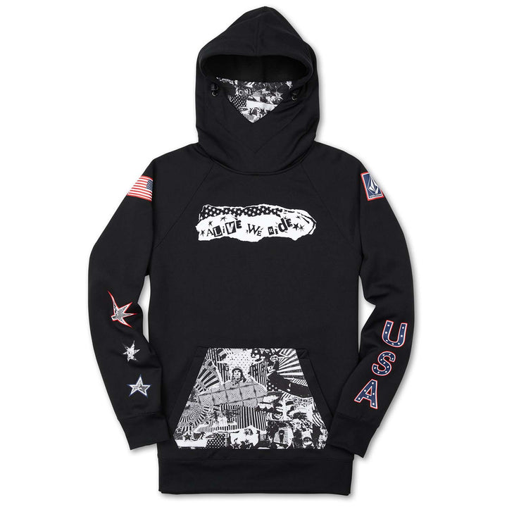 Volcom USST Hydro Riding Hoodie - Men's OU Black