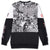 Volcom USST Let It Storm Crew Fleece - Men's Black White