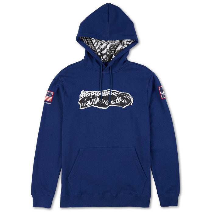 Volcom USST Alive Pullover - Men's USST Blue