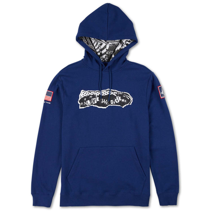 Volcom USST Alive Pullover - Men's USST Blue
