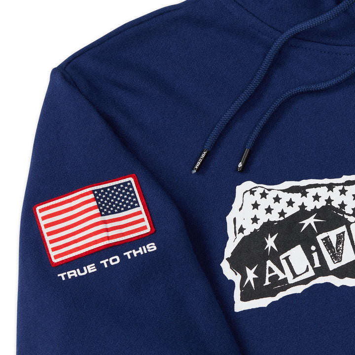 Volcom USST Alive Pullover - Men's USST Blue