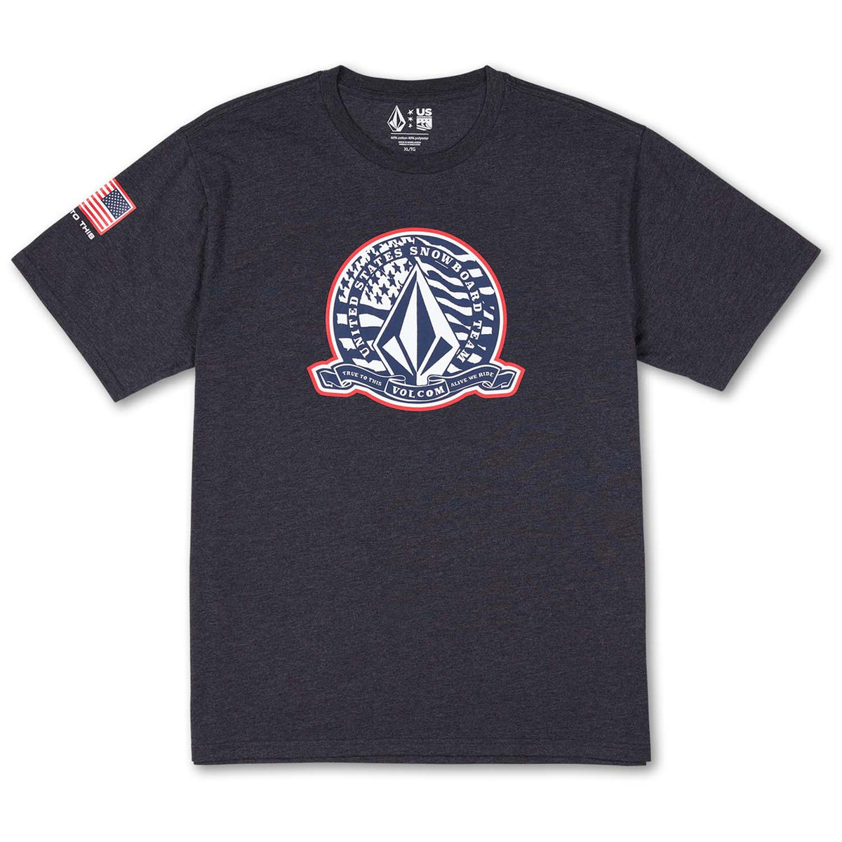 Volcom USST True To This T-Shirt - Men's USST Black
