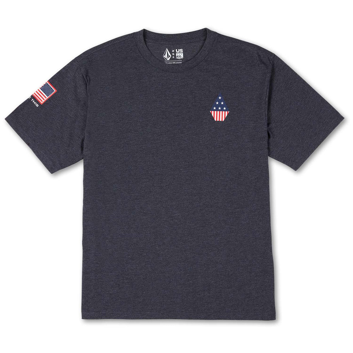 Volcom USST Stone T-Shirt - Men's USST Black