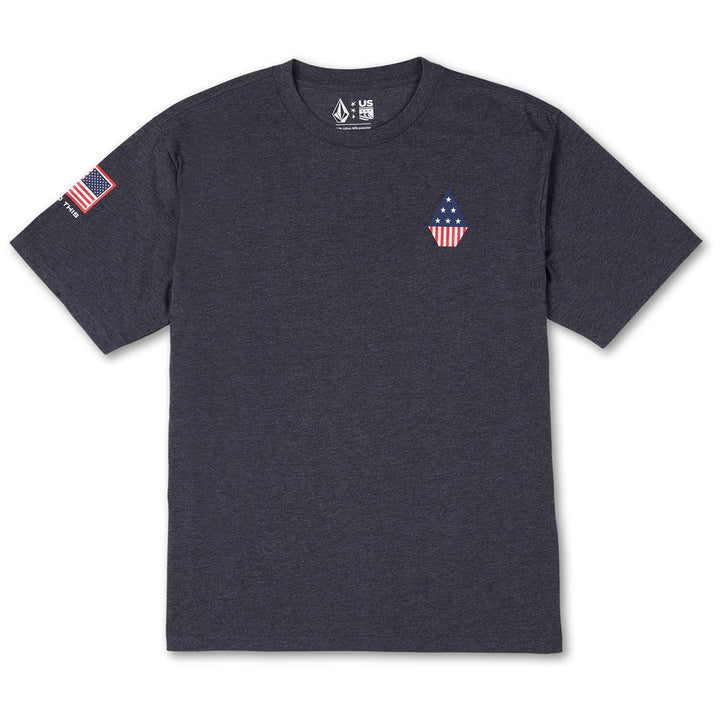 Volcom USST Stone T-Shirt - Men's USST Black