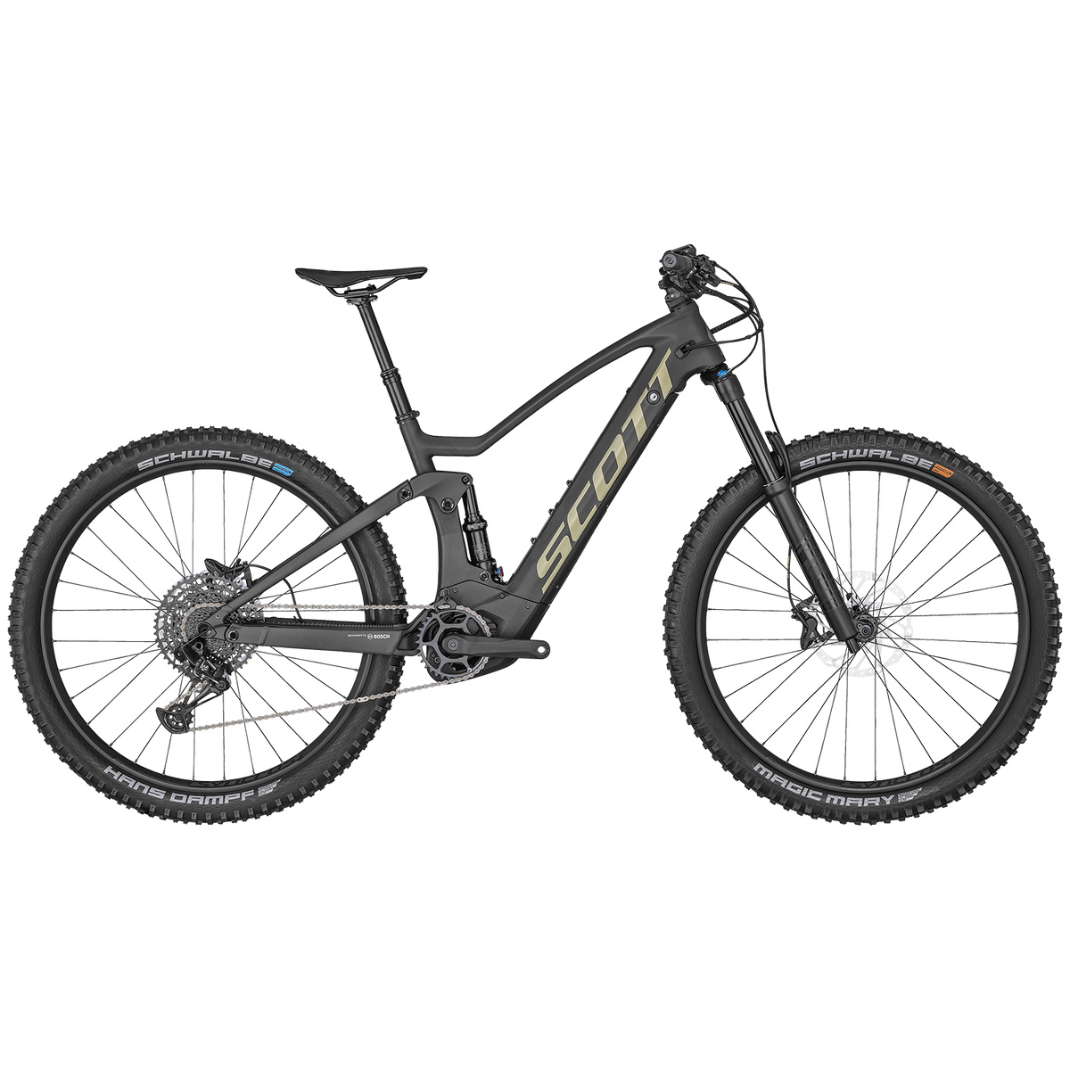 Scott Genius eRIDE 910 E-Mountain Bike 2022 Raw Carbon
