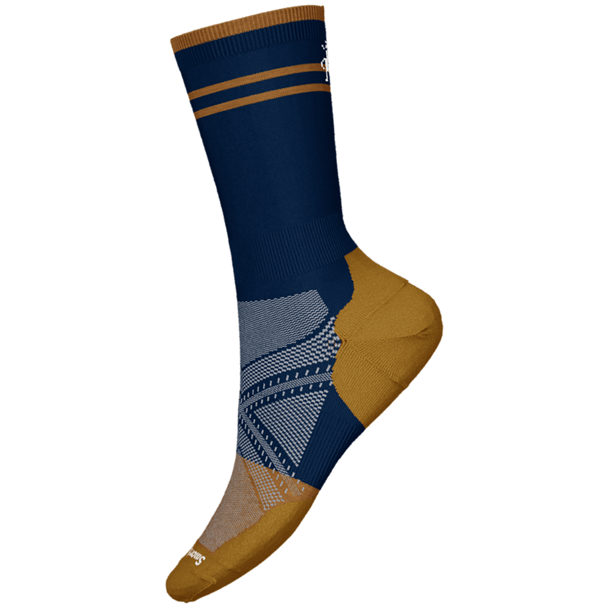 Smartwool Cycle Zero Cushion Crew Bike Socks Deep Navy