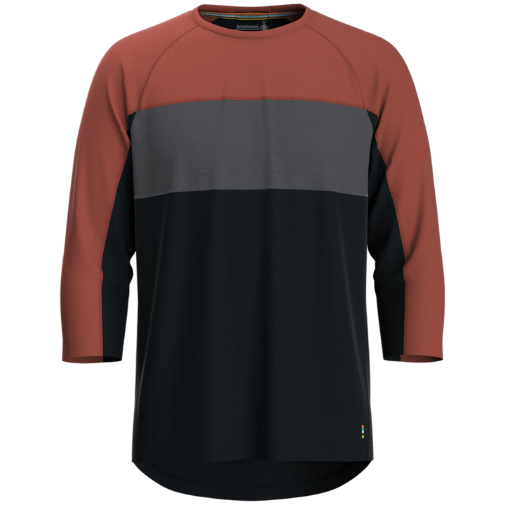 Smartwool Merino Sport 120 Mountain Biking 3/4 Sleeve Tee Picante