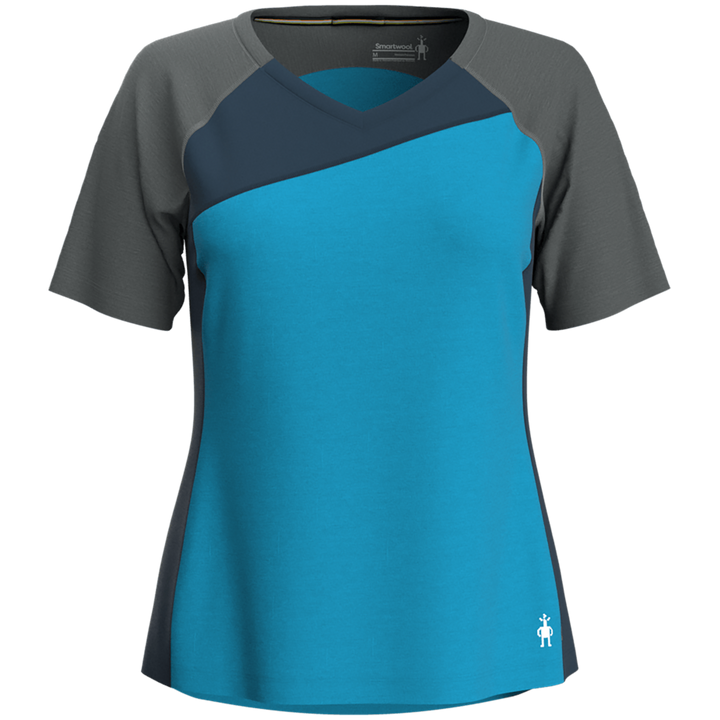 Smartwool Merino Sport 120 Mountain Bike Short Sleeve Tee - Women's Ocean Spray Heather