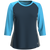 Smartwool Merino Sport 120 Mountain Bike 3/4 Sleeve Tee - Women's Twilight Blue