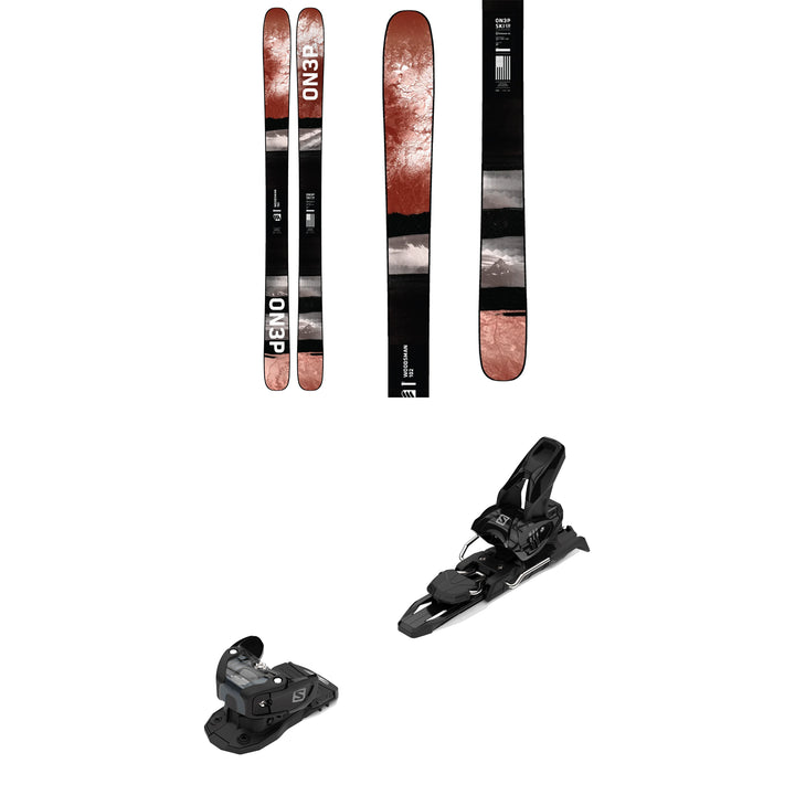 ON3P Woodsman 102 Skis + Salomon Warden MNC 13 Bindings 2021