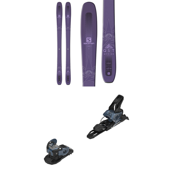 Salomon QST Myriad 85 Skis + Warden 11 Bindings - Women's 2019