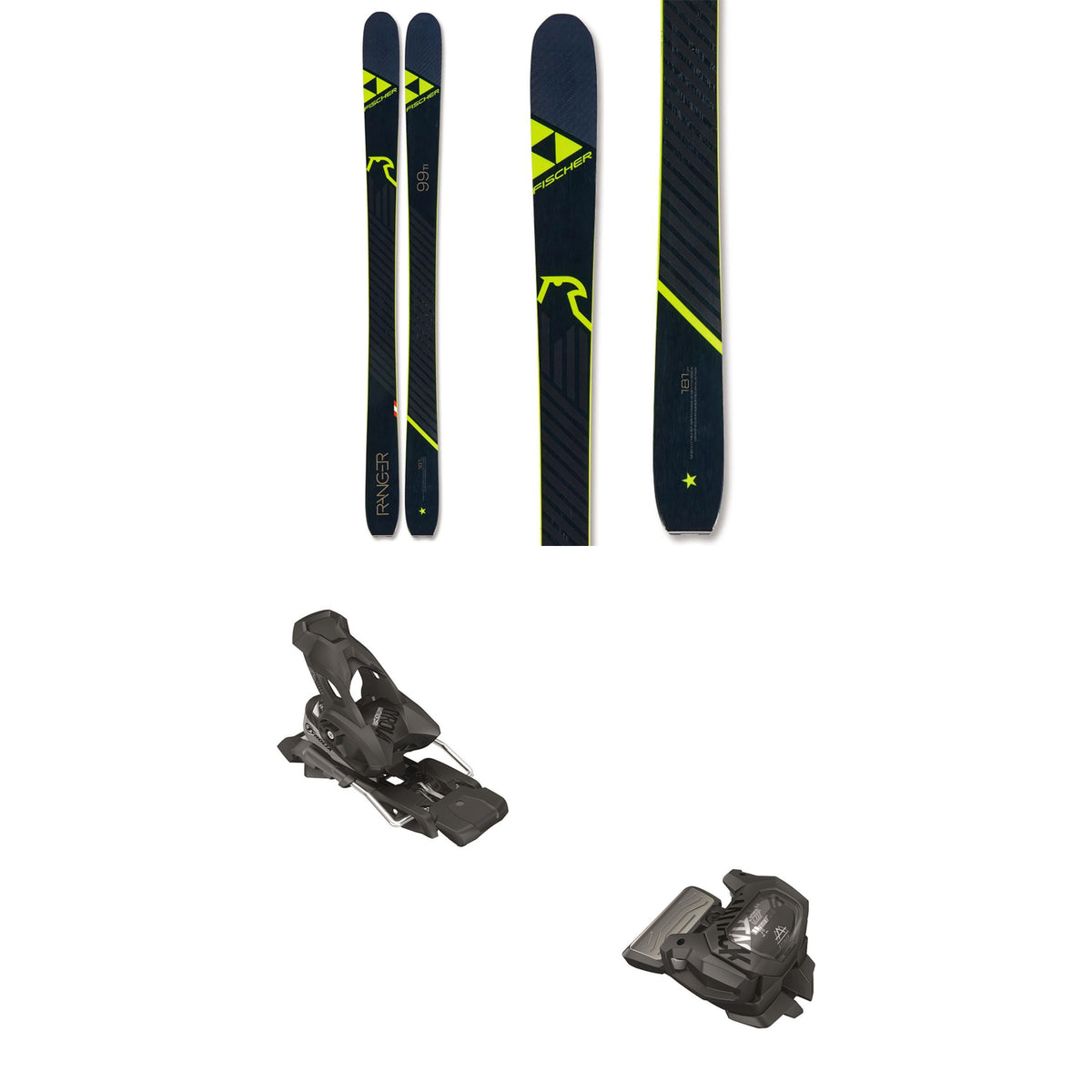 Fischer Ranger 99 Ti Skis + Tyrolia Attack2 16 GW Bindings 2021