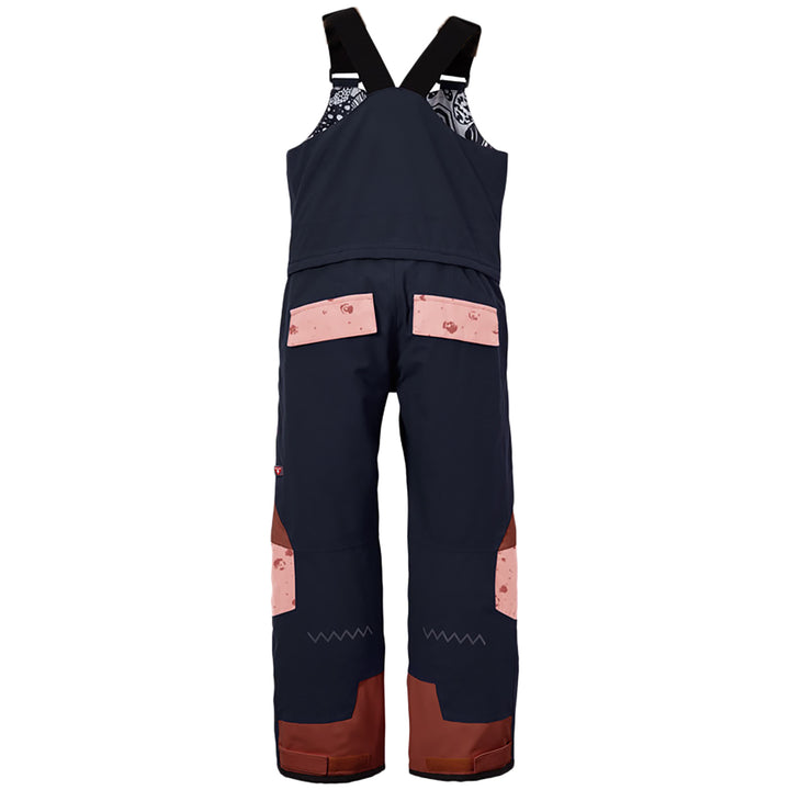 namuk Corbet Snow Bibs - Kids' True Navy/Multicolor