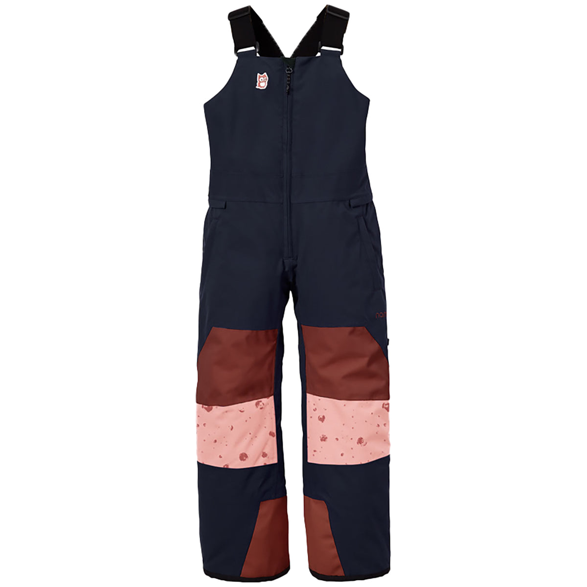 namuk Corbet Snow Bibs - Kids' True Navy/Multicolor