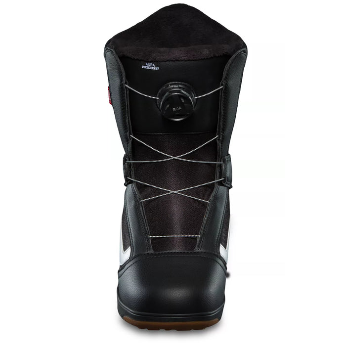 Vans Aura Linerless Snowboard Boots 2021 Black/Gum