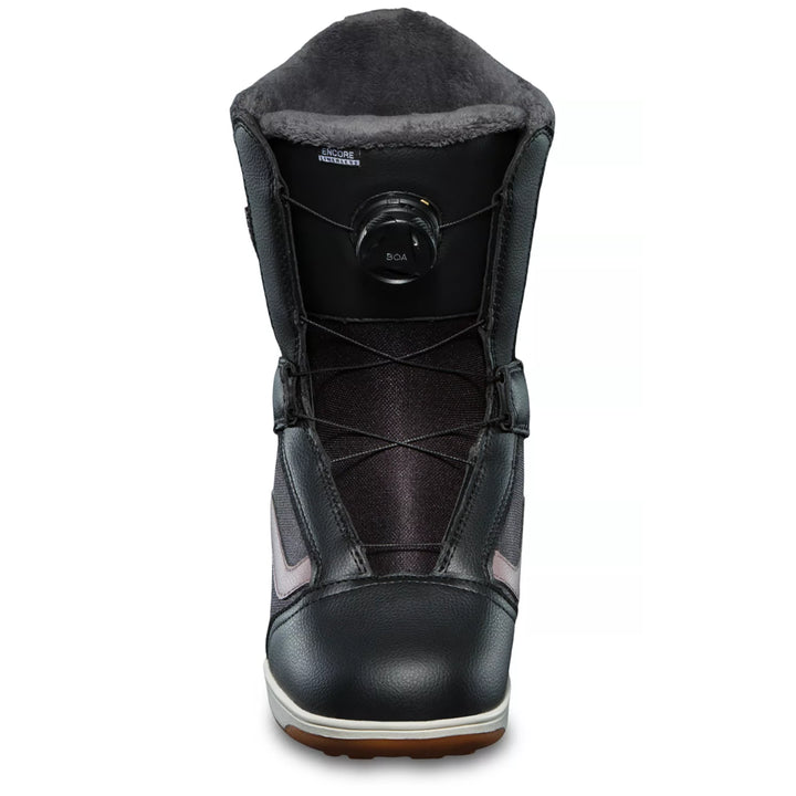Vans Encore Linerless Snowboard Boots - Women's 2022 Black/Purple Dove