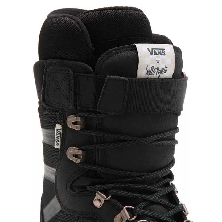 Vans Standard XF Snow MTE Pow Surfing Boots 2022 (Wolle Nyvelt) Black/Gum