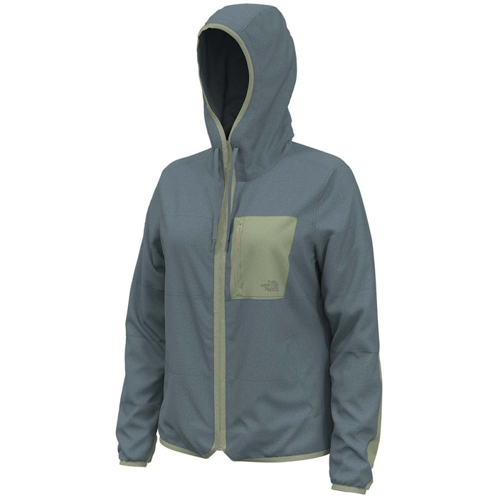The North Face Mountain Sweatshirt Hoodie - Women's Tea Green/Sharp Green