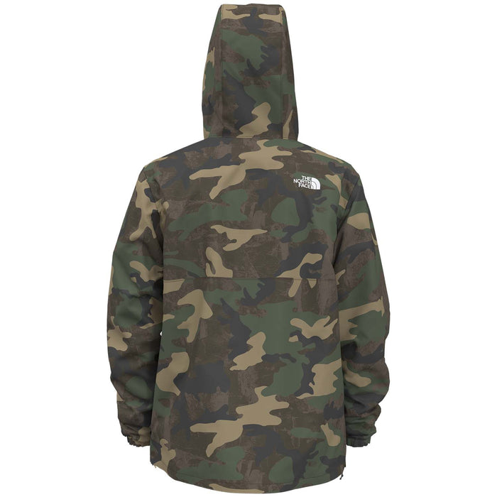 The North Face Printed Antora Anorak Jacket - Men's Kelp Tan/TNF Camo Print