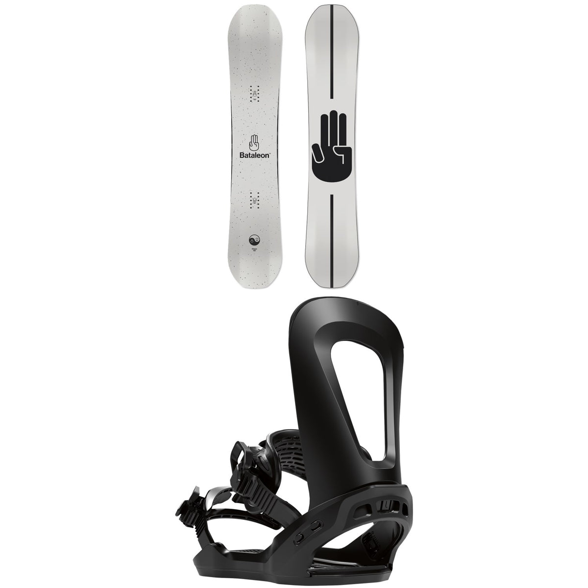 Bataleon Chaser Snowboard + Chaser Snowboard Bindings 2022
