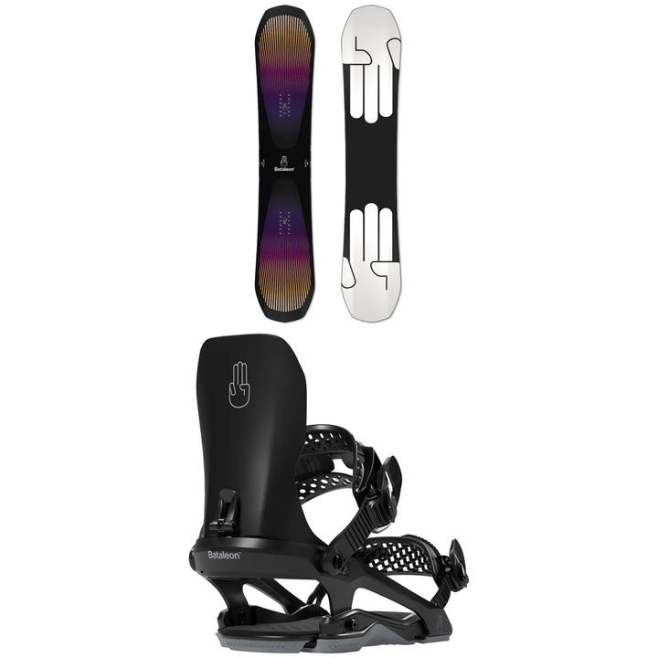 Bataleon Evil Twin Snowboard + Blaster Snowboard Bindings 2022