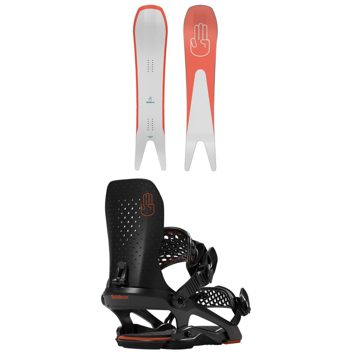 Bataleon The Surfer Snowboard + Astro Snowboard Bindings 2022