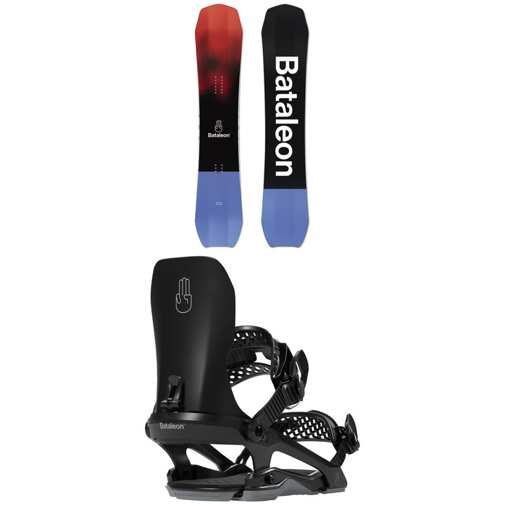Bataleon Whatever Snowboard + Blaster Snowboard Bindings 2022