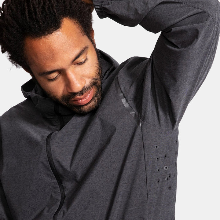 evo Ballard Windbreaker Dark Grey