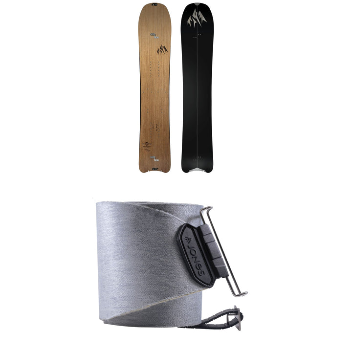 Jones Hovercraft Splitboard 2023 + Nomad Quick Tension Tail Clip Splitboard Skins