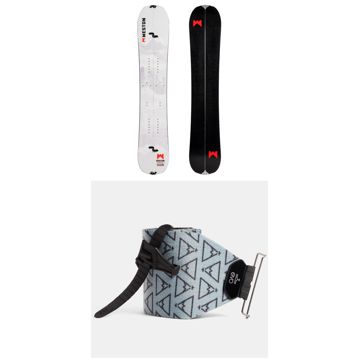 Weston Ridgeline Splitboard 2022 + evo x Pomoca Pro Glide Splitboard Skins