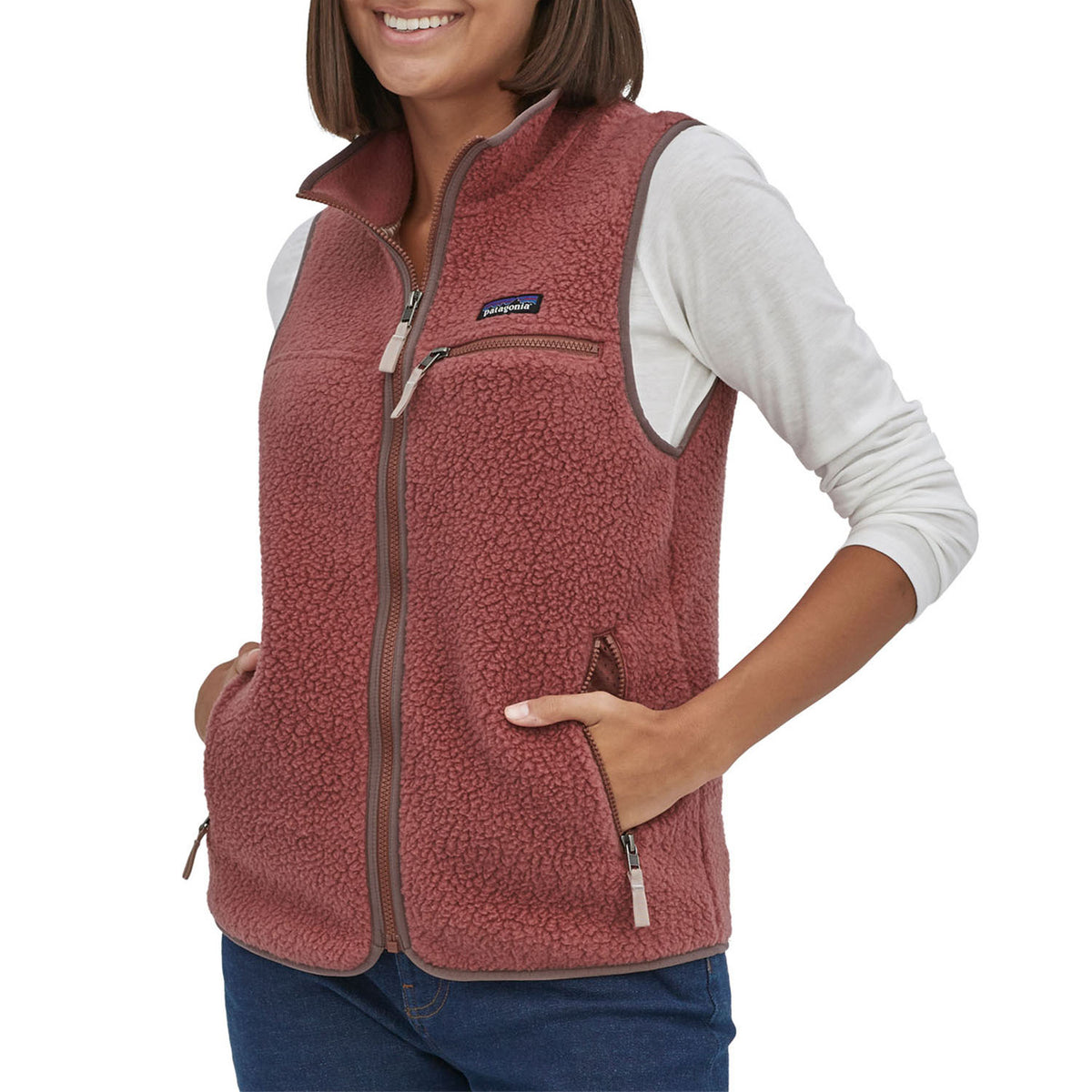 Patagonia Retro Pile Vest - Women's Rosehip