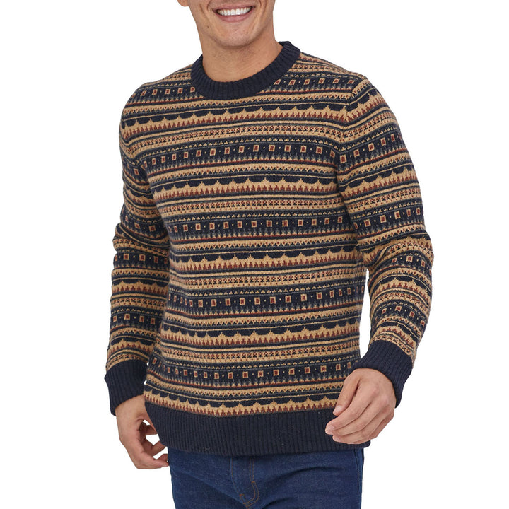 Patagonia Recycled Wool Sweater - Men's Cottage Isle Small: New Navy