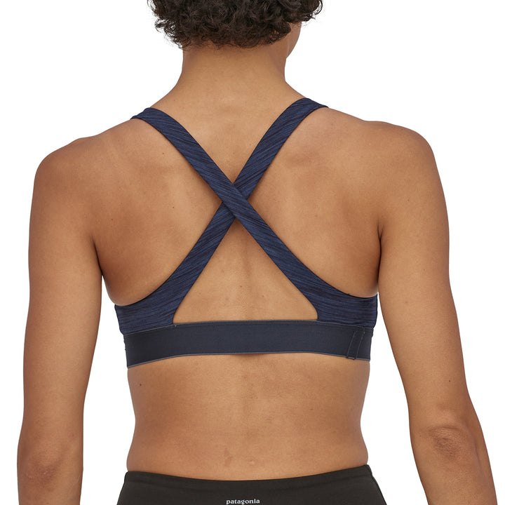Patagonia Switchback Sports Bra - Women's Space Dye/Dolomite Blue/Smolder Blue