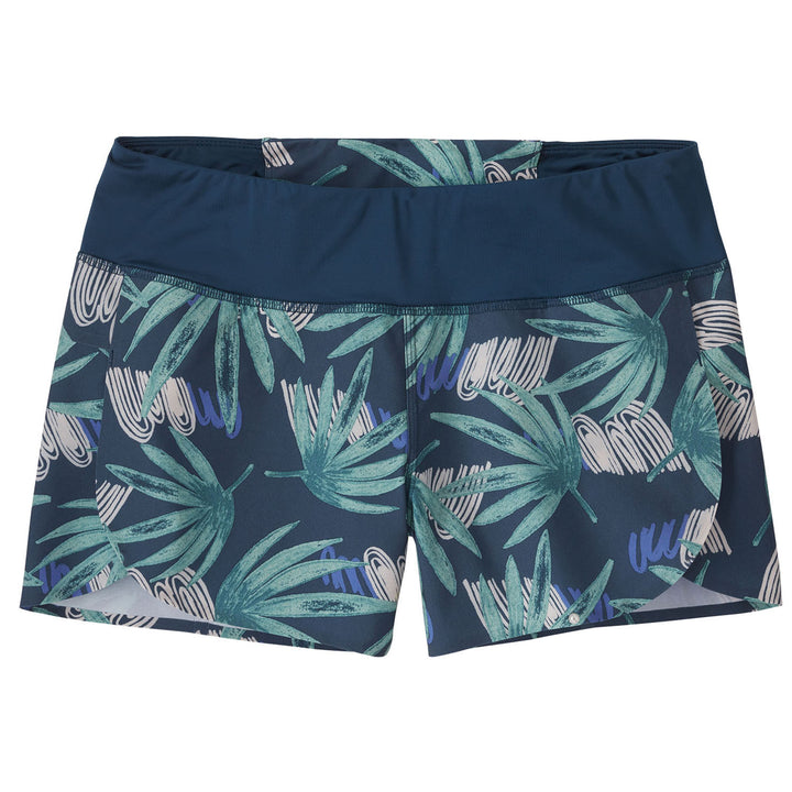 Patagonia Stretch Hydropeak Surf Shorts - Women's Tropical Ecuador/Tidepool Blue