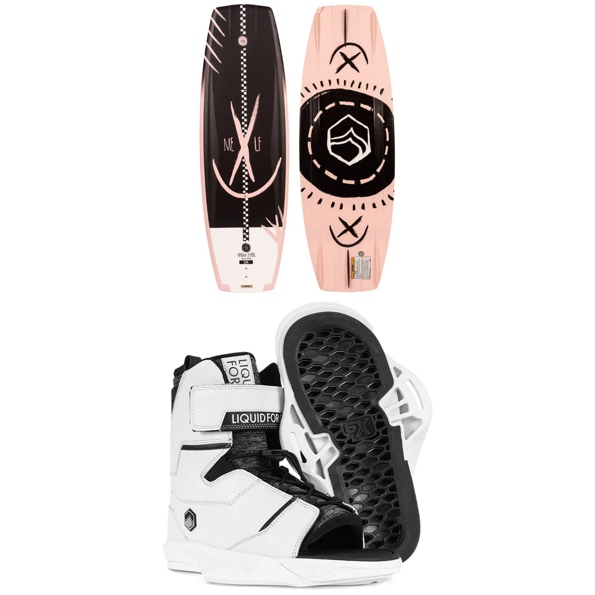 Liquid Force ME + Scan 6X OT Wakeboard Package - Women's 2022