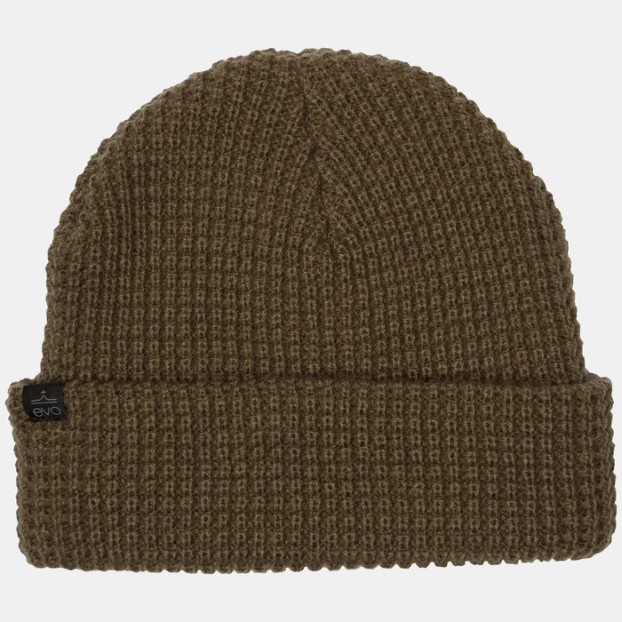 evo Waffle Beanie Burnt Olive