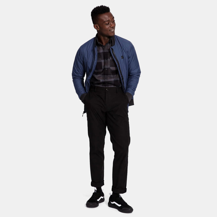 evo Ballard Lightweight Bomber Jacket Navy